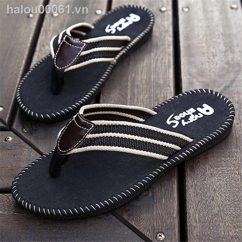 ✿Ready stock✿  Tire-soled slippers men s flip flops Vietnam Wear-resistant non-slip Korean fashion beach one