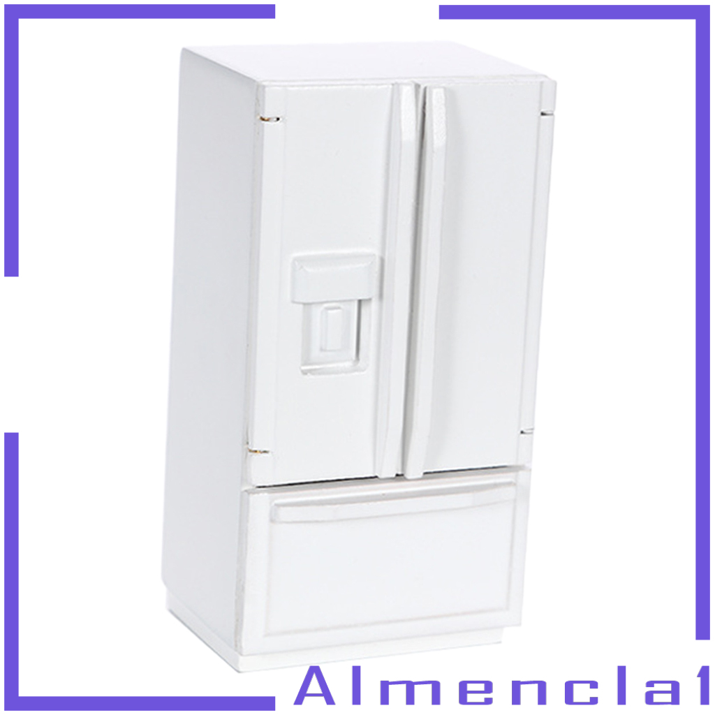 Tủ Lạnh Mini Almencla1 Tỉ Lệ 1: 12 Cho Nhà Búp Bê