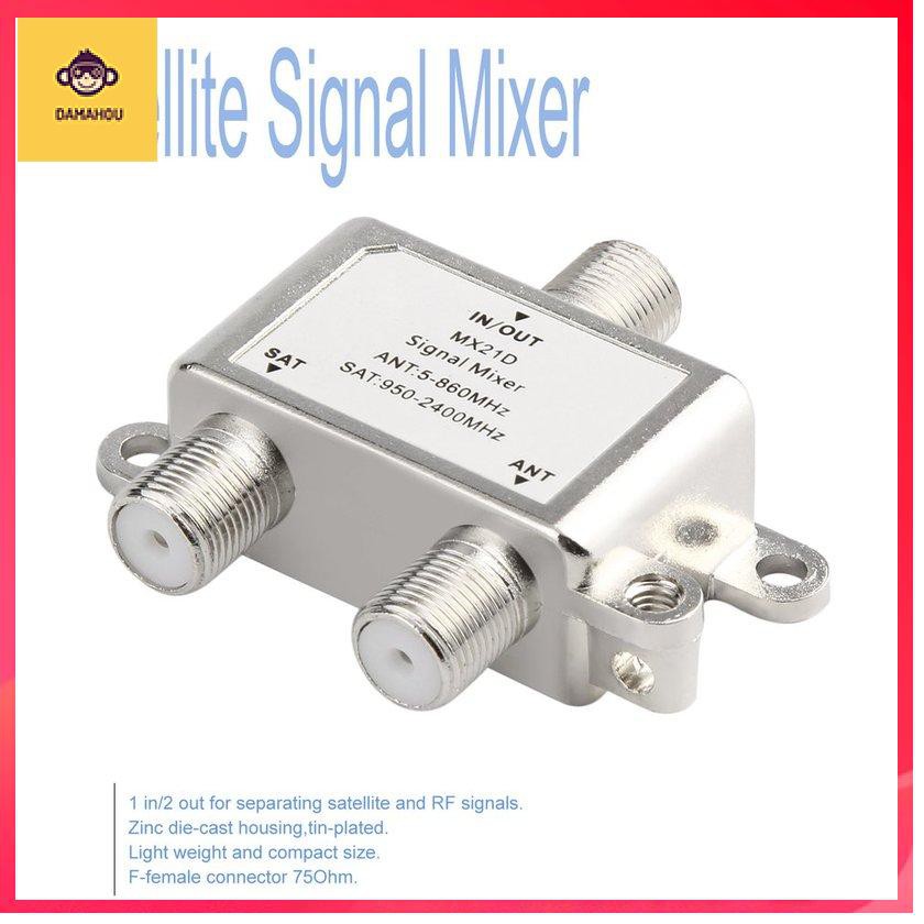 Bộ chia tín hiệu truyền hình 2 chiều Bộ chia tín hiệu truyền hình cáp Bộ trộn tín hiệu SAT / ANT Diplexer