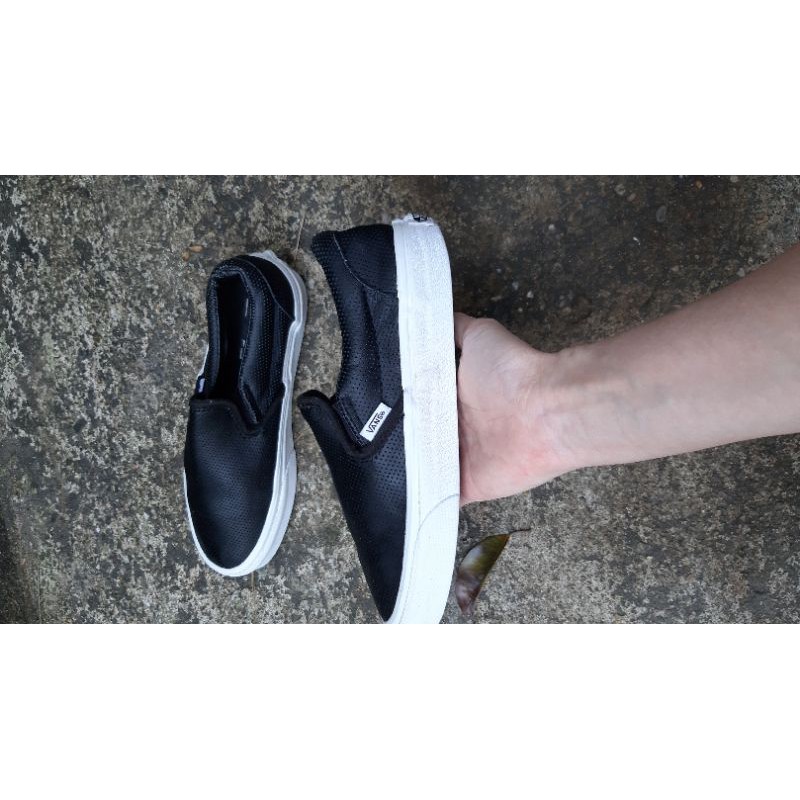 giày vans da real 2hand cond 9.5 size 36,5