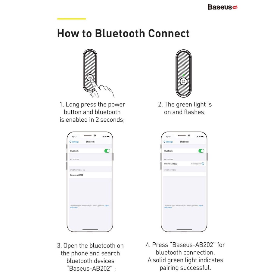 Gậy selfie tích hợp nút chụp bluetooth LVN006 Traveler Bluetooth Tripod Selfie Stick