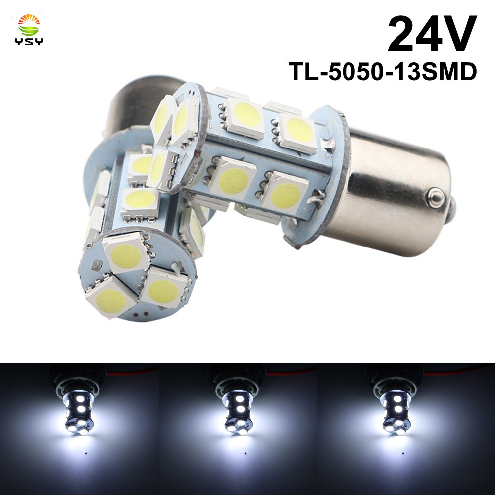 Bóng đèn LED 24v 5050 13 Smd 1156 Ba15S 1157 Ba15D dùng cho đèn tín hiệu xe hơi