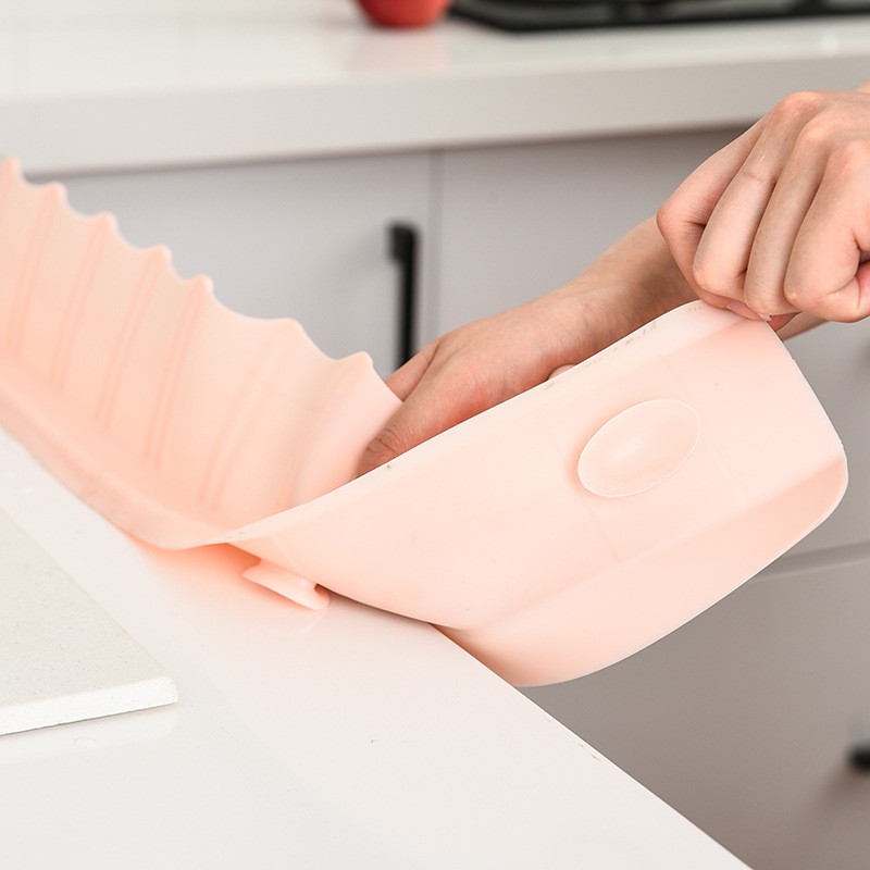 Miếng Chắn Nước Bồn Rửa Chén Chống Văng Nước Ra Ngoài Tiện Dụng