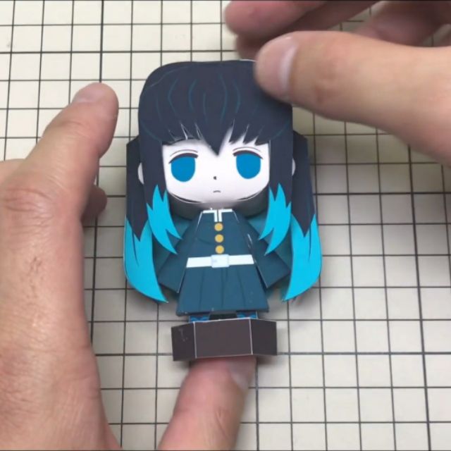 Mô hình giấy anime Hà Trụ Tokitou Muichirou