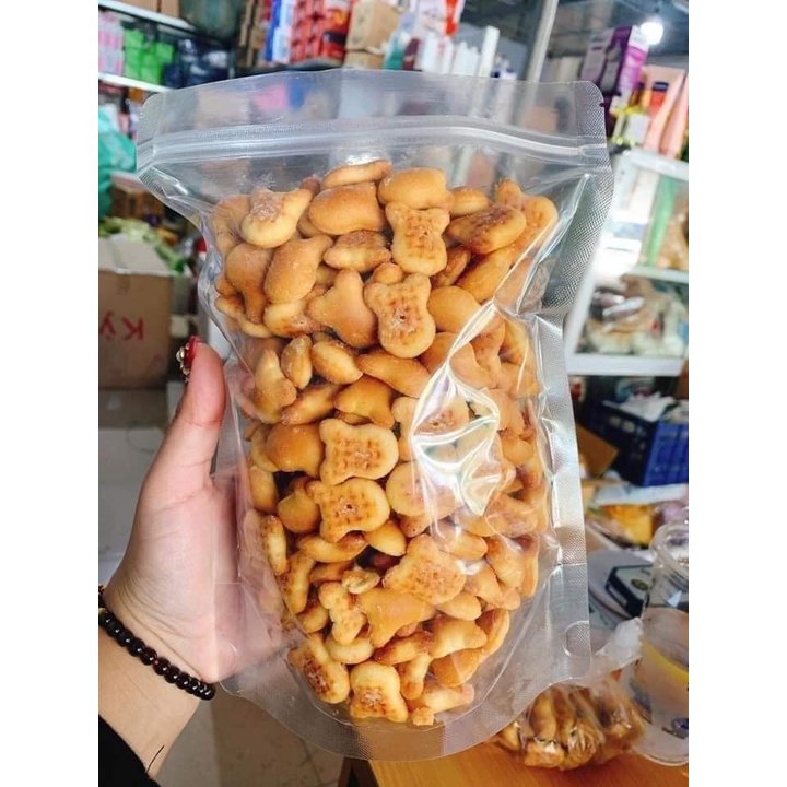 [Loại Đặc Biệt Siêu Ngon] Bánh Gấu Nhân Kem Loại Ngon 500g