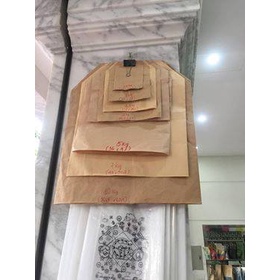 Sỉ 100 Túi Giấy Đựng Bánh Mỳ đồ ăn vặt, khoai tây chiên không quai xách | Hàng loại 1 chất lượng cao.