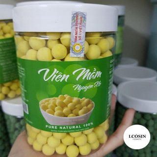500gr viên mầm đậu nành nguyên xơ cao cấp tăng vòng 1, đẹp da, cân bằng nội tiết tố nữ có giấy chứng nhận ATTP LS938A