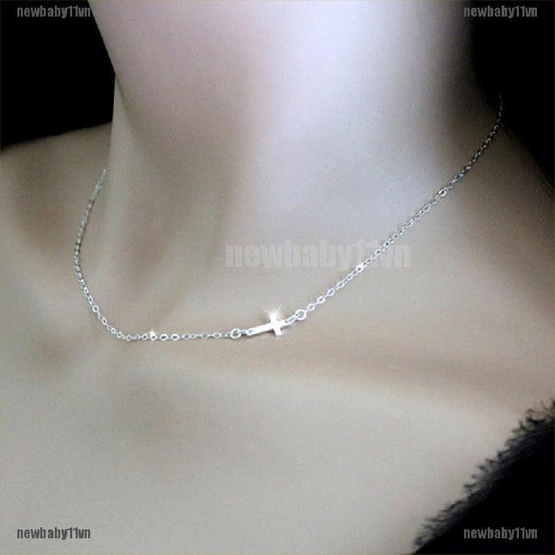 Vòng cổ HợP Kim HìNh Chữ ThậP ThờI Trang