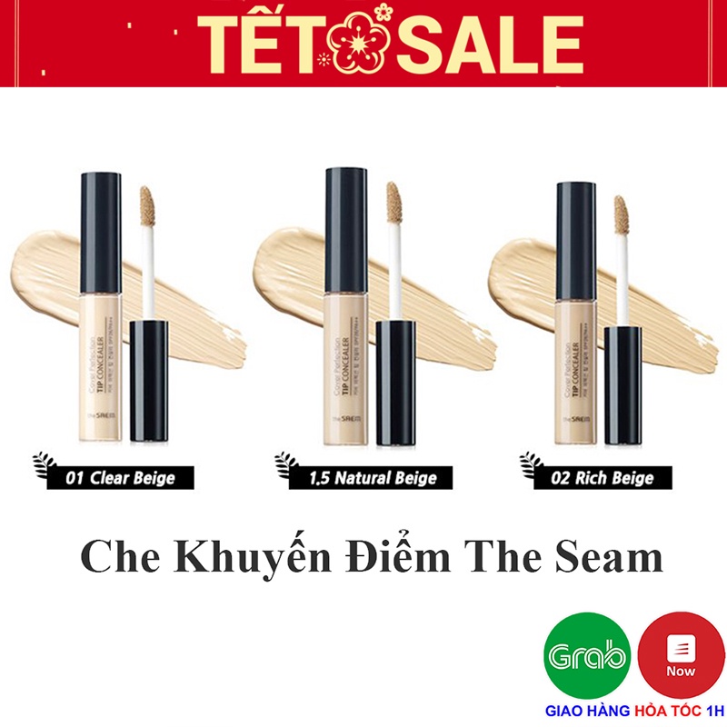 Kem che khuyết điểm The Seam Cover Perfection Tip Concealer Spf28 PA++