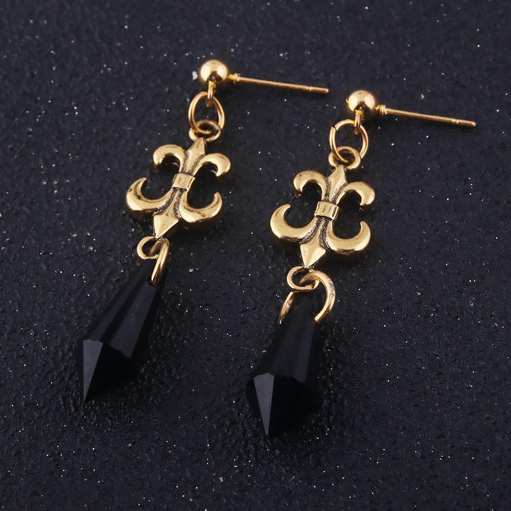 EXPEN Sailor Moon Hoa Tai Hình Thủy Thủ Mặt Trăng Màu Đen Cho Nữ