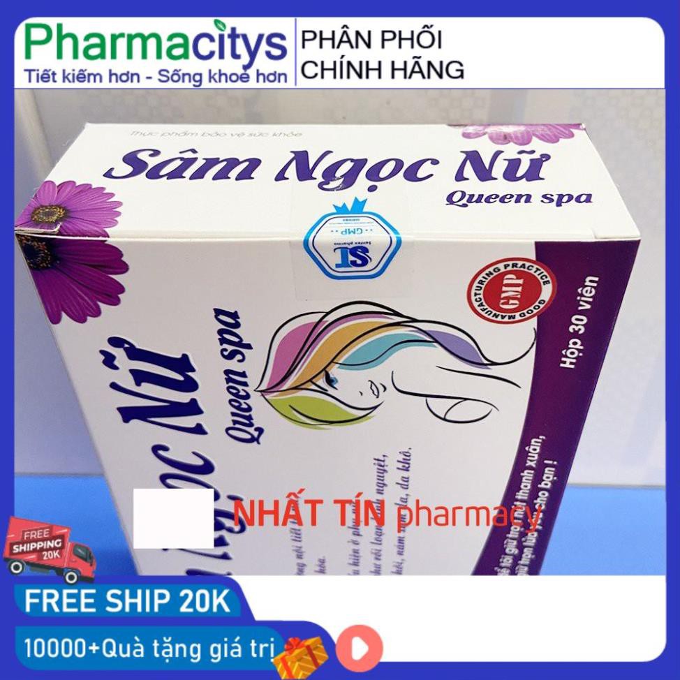 Viên uống tăng nội tiết tố nữ, giảm nám sạm da, ổn định vòng kinh, tăng sinh lý nữ Sâm Ngọc Nữ - Vỉ 30 viên | BigBuy360 - bigbuy360.vn