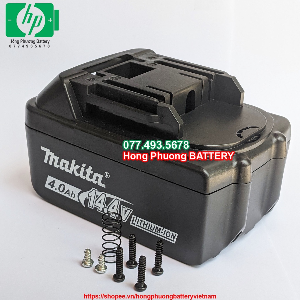 Vỏ in Makita 4.0Ah 14.4V có tem [ HP Battery ]
