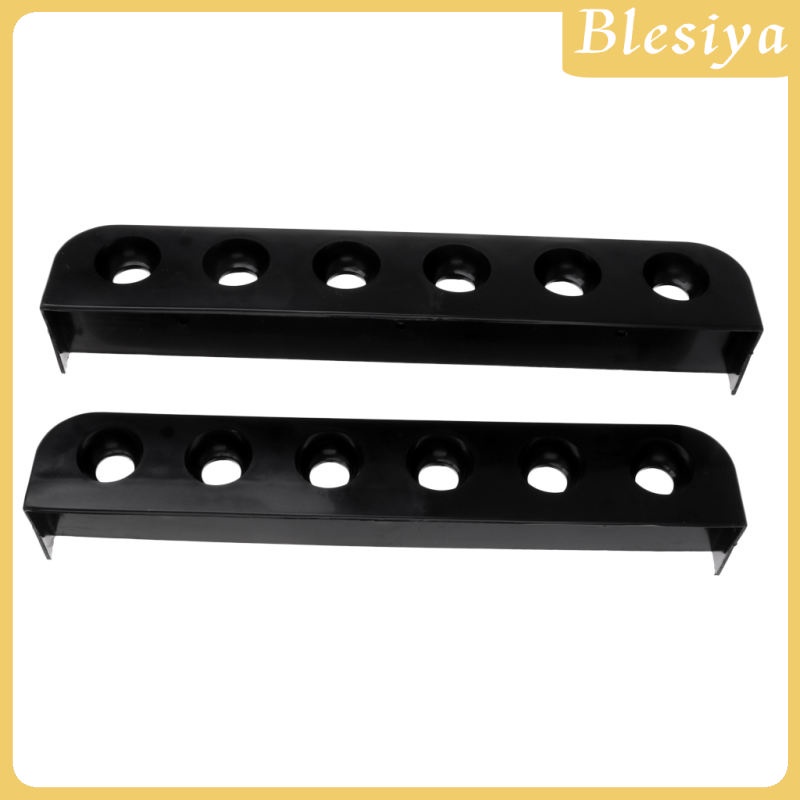 Giá Đỡ Cây Cơ Bida 6 Ngăn Màu Đen Siêu Bền Tiện Dụng