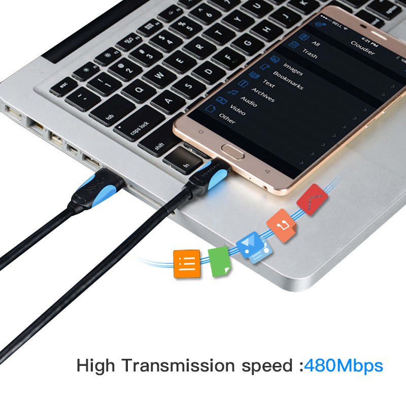 Dây Cáp Sạc Nhanh 0.5m  Usb 3.1 Type C 2a Thích hợp Cho Samsung S8 Xiaomi Huawei Lg