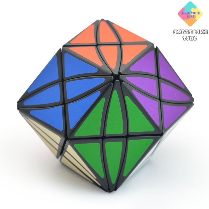 Rubik Biến Thể - Rubik Mắt Quỷ ( Evil Eyes) Skewb - Đồ Chơi Thông Minh, Rèn Luyện IQ, Tăng Cường Khả Năng Ghi Nhớ