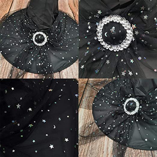 Mũ Phù Thủy Hóa Trang Halloween Cho Người Lớn Và Trẻ Em
