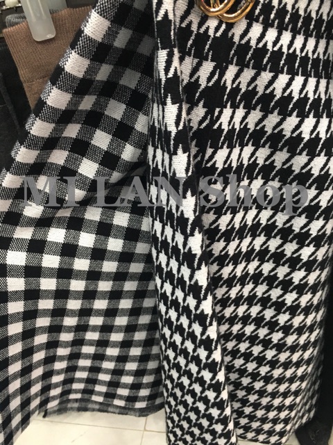 Chân váy len họa tiết dài qua gối 2 kiểu thời trang | BigBuy360 - bigbuy360.vn