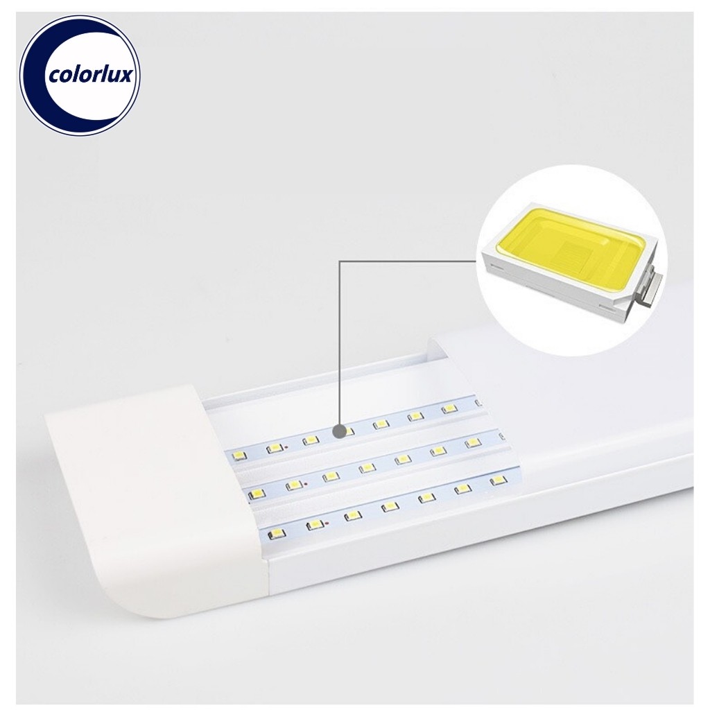 Combo 3 Đèn Tube Led Bán Nguyệt Colorlux 20w 30w 40w 60w Siêu Sáng 60cm 120cm | BigBuy360 - bigbuy360.vn