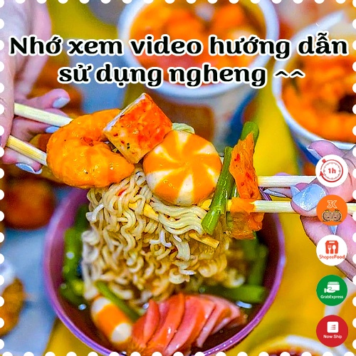 [SIÊU RẺ - SHIP 1H] Lẩu Ly - Lẩu Cốc VIP Ăn Liền mix 12 vị 500gr (Tặng mì + thanh cua + rau + nấm) | BigBuy360 - bigbuy360.vn