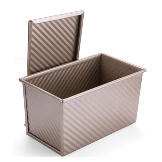 Khuôn Bánh Mì Gối Chống Dính Có Nắp Đậy