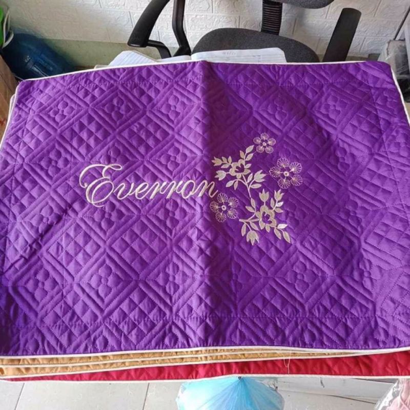 vỏ gối satin thêu trần bông loại 1 | BigBuy360 - bigbuy360.vn