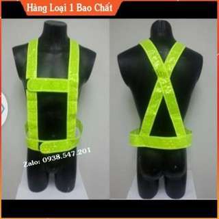 Áo phản quang chữ A nhựa bản lớn