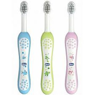 Bàn chải đánh răng hình rùa xanh Chicco