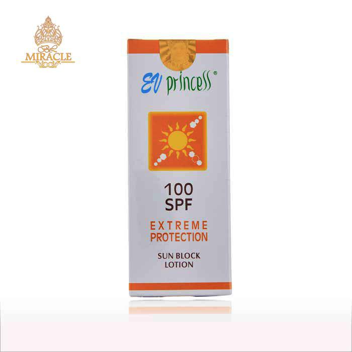 Kem Chống Nắng Bảo Vệ Da EV Princess Spf 100 Sun BLock Lotion (60ml)