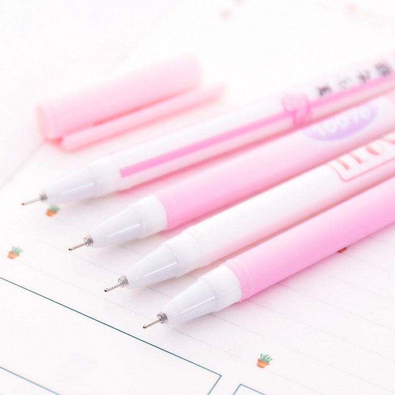 1 Bút Bi Mực Đen Ngòi 0.38mm