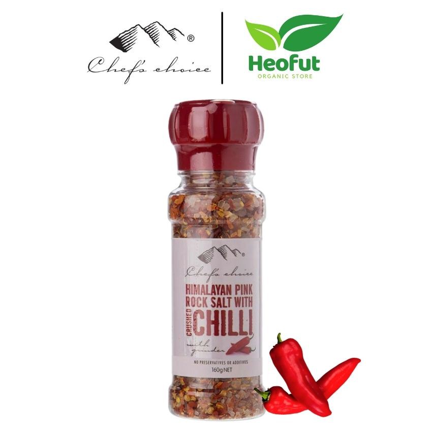 Muối hồng Hymalaya Chef's Choice muối hồng muối hồng có ớt nhập khẩu Úc Heofut