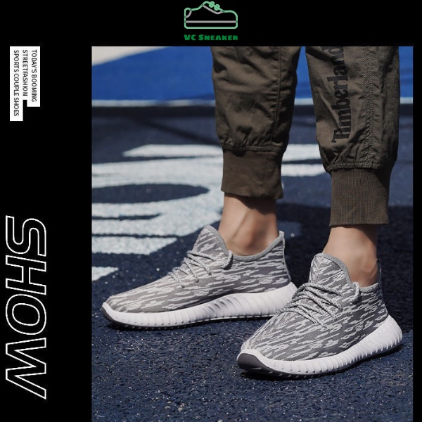 [ÊM CHÂN] Giày Thể Thao Nam Sneaker , HOTTREND 2022, FREESHIP, 100% ảnh thật, Màu Ghi Xám | BigBuy360 - bigbuy360.vn