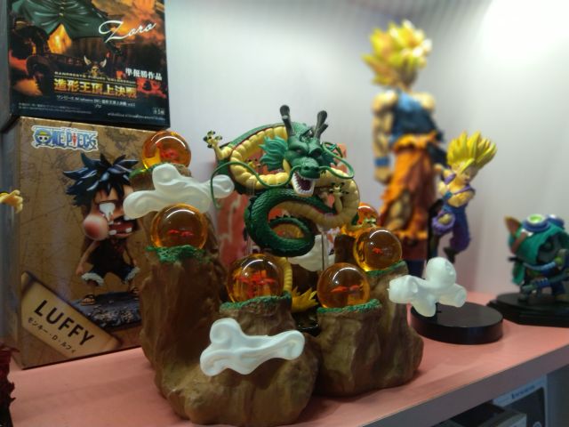 Bộ mô hình Shenlong gồm Rồng, ngọc, núi - mô hình Dragon Ball