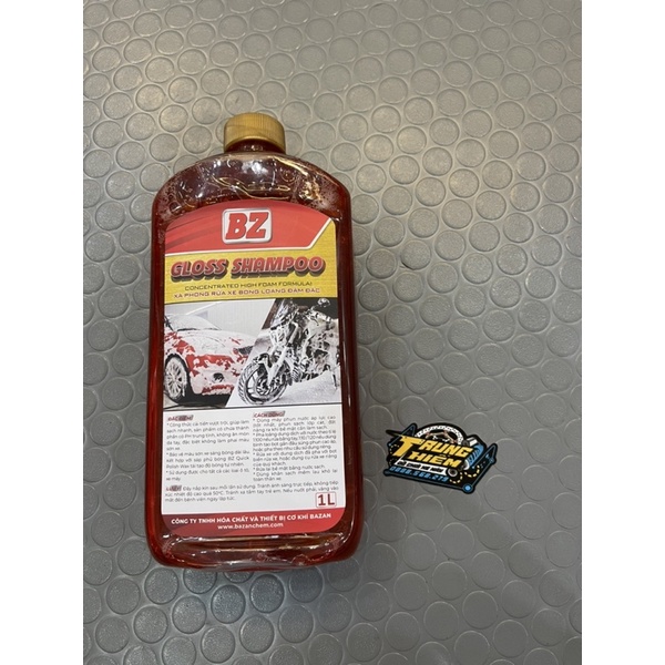 Xà bông Bz rửa xe Gloss shamboo siêu bọt siêu thơm