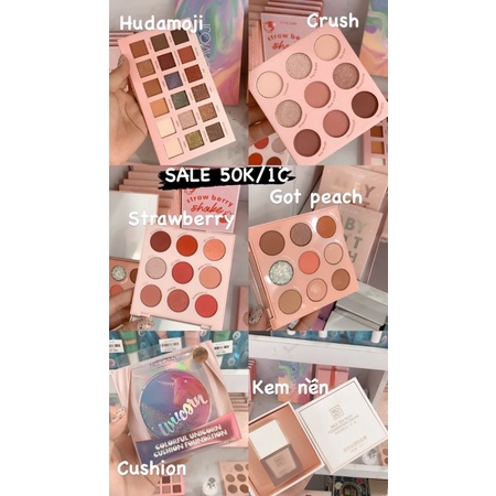 (HỎA TỐC)SALE ĐỒNG GIÁ 50K - ĐỒ MAKEUP NỘI ĐỊA