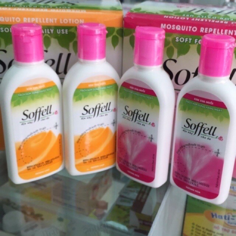 Kem xua muỗi Soffelt chai 60ml