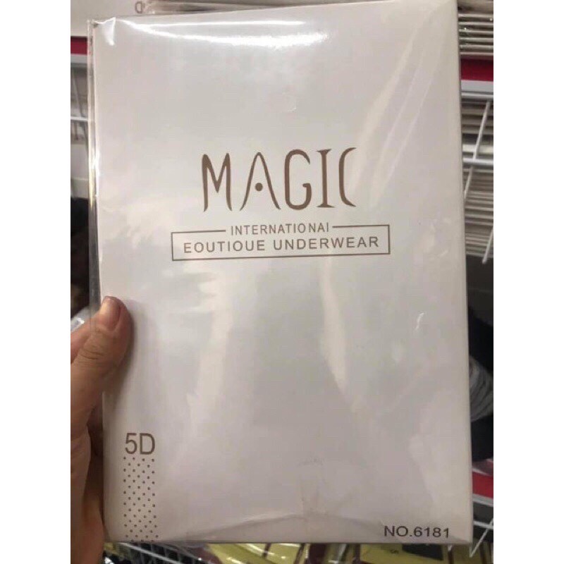 Quần tất giấy da nữ Magic 5D siêu mỏng trong suốt tàng hình Magic