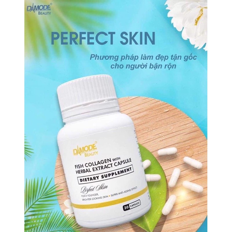 [Hàng Chính Hãng] Viên Trắng Da, Collagen, Chống lão hoá - PERFECT SKIN | BigBuy360 - bigbuy360.vn