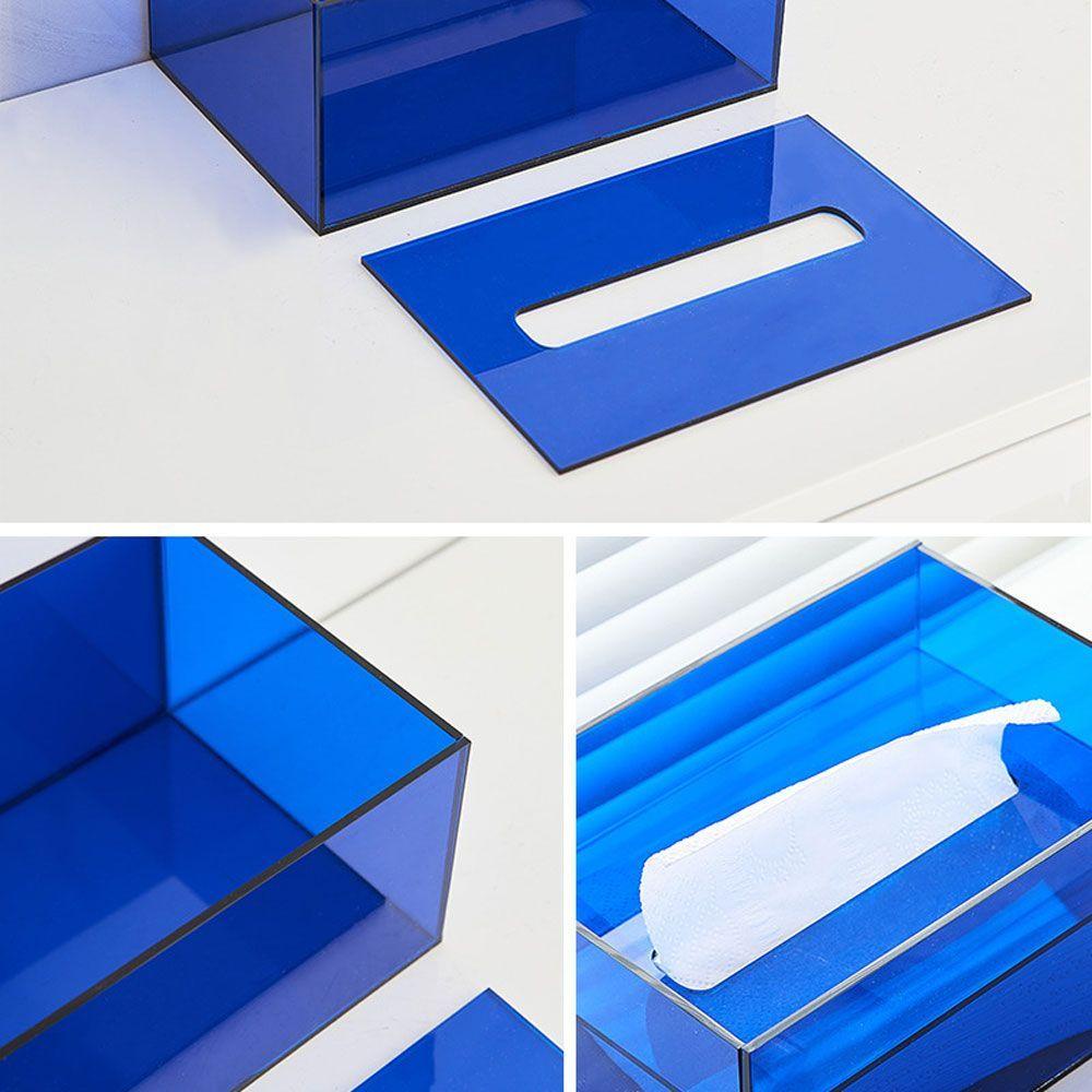 Hộp Đựng Khăn Giấy Bằng Acrylic Trong Suốt Sáng Tạo