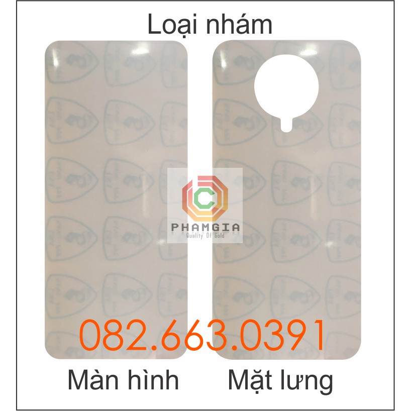 Dán PPF Xiaomi Redmi K30 pro dành cho màn hình, mặt lưng, mặt lưng full viền