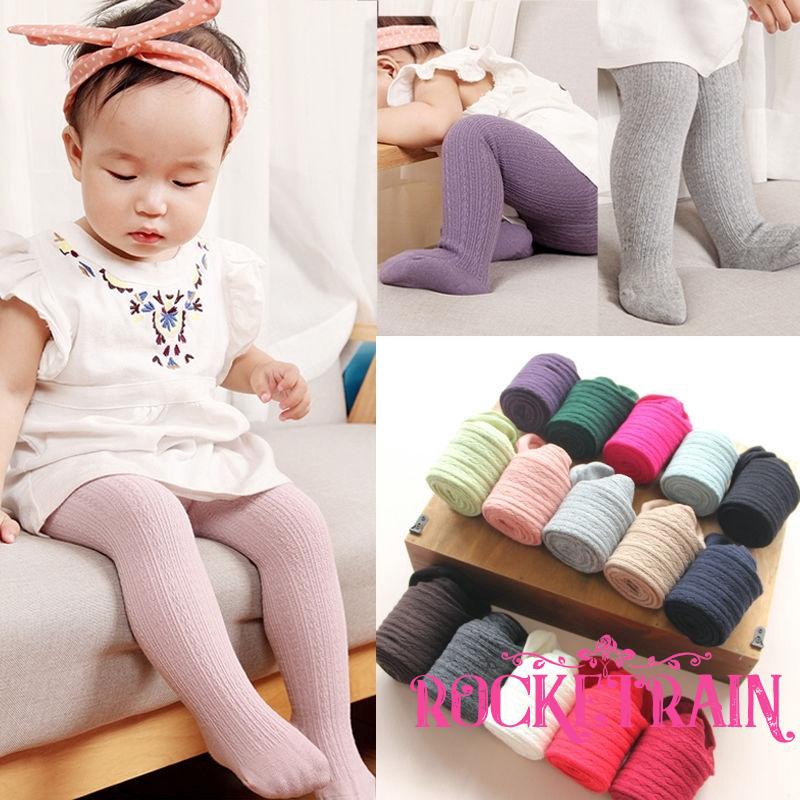 Quần tất cotton giữ ấm cho bé