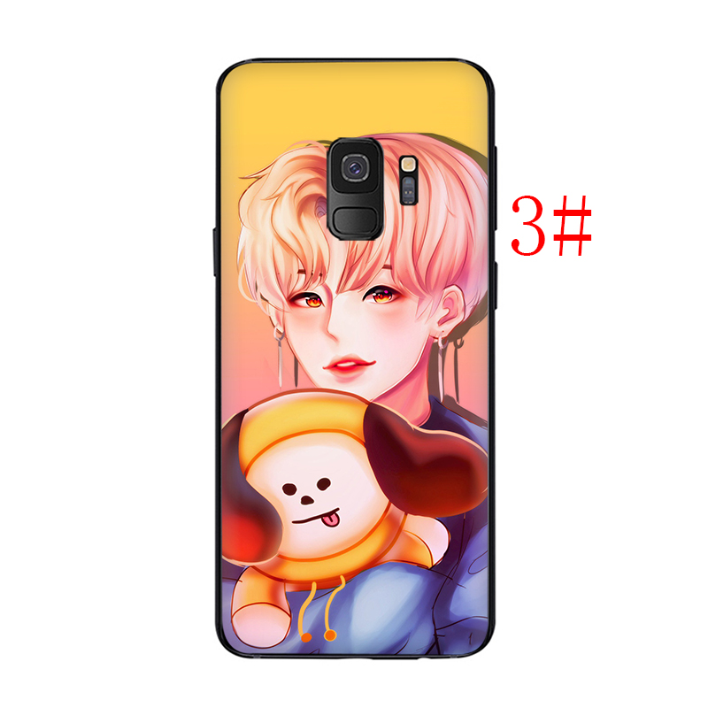 Ốp điện thoại silicone TPU mềm họa tiết Boys Hàn Quốc W107 cho Samsung S7 Edge S8 S9 S10 Lite Plus S10E