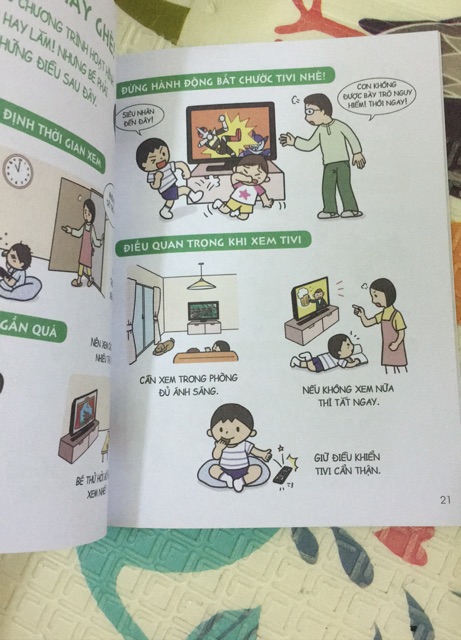 Sách - Combo Cẩm nang sinh hoạt bằng tranh cho bé (4 tập)