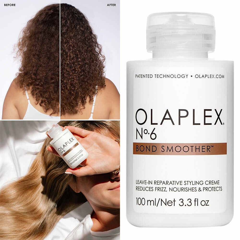 NEW Sealed Olaplex No.6 Anti-frizz fork softener Bond Smoother - 100ml