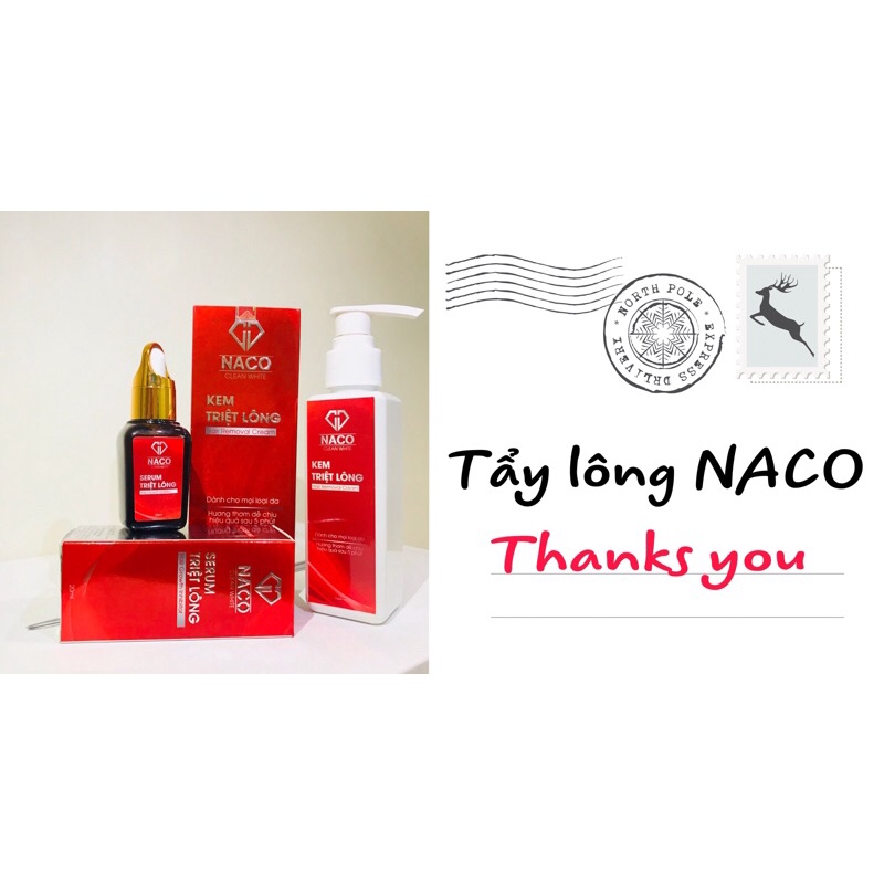 Tẩy lông NACO chính hãng