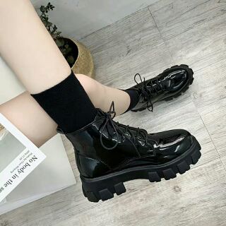 [ Order]  Giầy ulzzang đế bánh mỳ 5cm ( kèm ảnh thật sau)