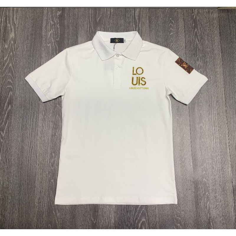 Áo thun cổ trụ thêu logo √£ phong cách ( Chất liệu cotton 100%, | BigBuy360 - bigbuy360.vn
