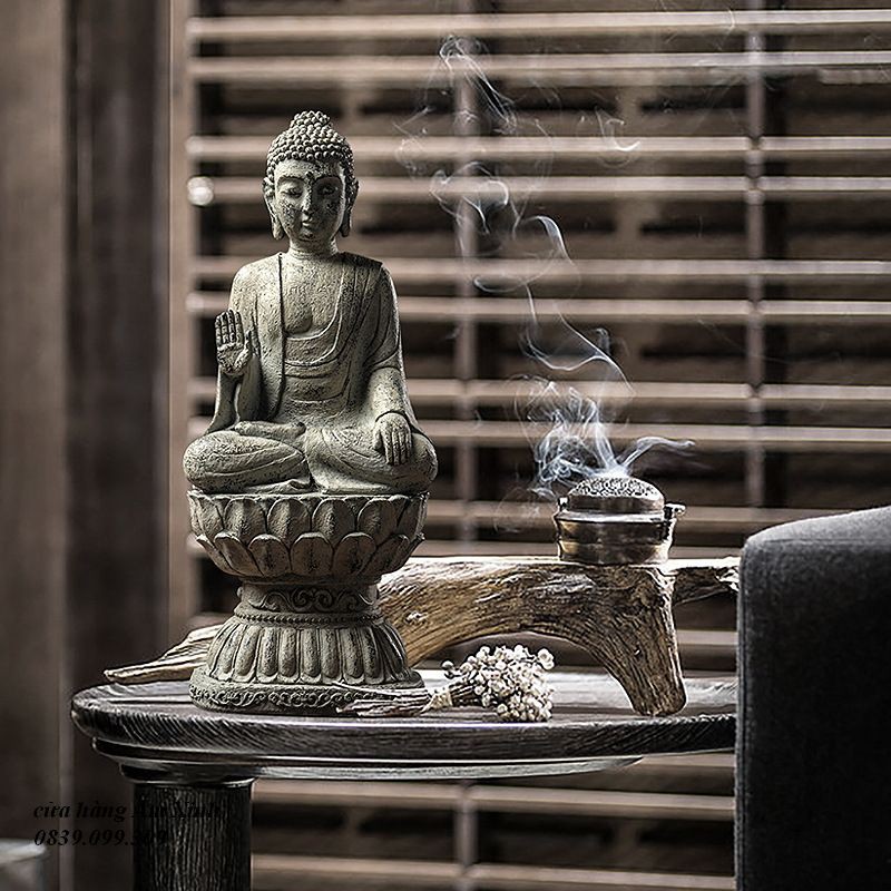 Tượng Phật Phong Thủy trang trí trong nhà, ngoài vườn