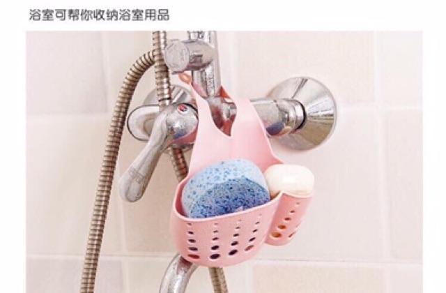 Giỏ nhựa treo đựng rẻ rửa bát