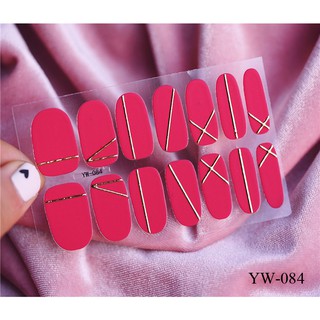 Miếng dán móng tay - Nail Wraps (14 miếng dán khô)