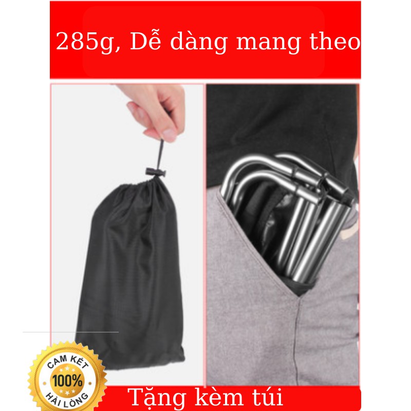 [Siêu Chắc, Nhẹ] Ghế Gấp Di Động, Phù Hợp Du Lịch, Câu Cá, Xếp Gọn, Bỏ Túi Golden Black 2020. Tặng túi